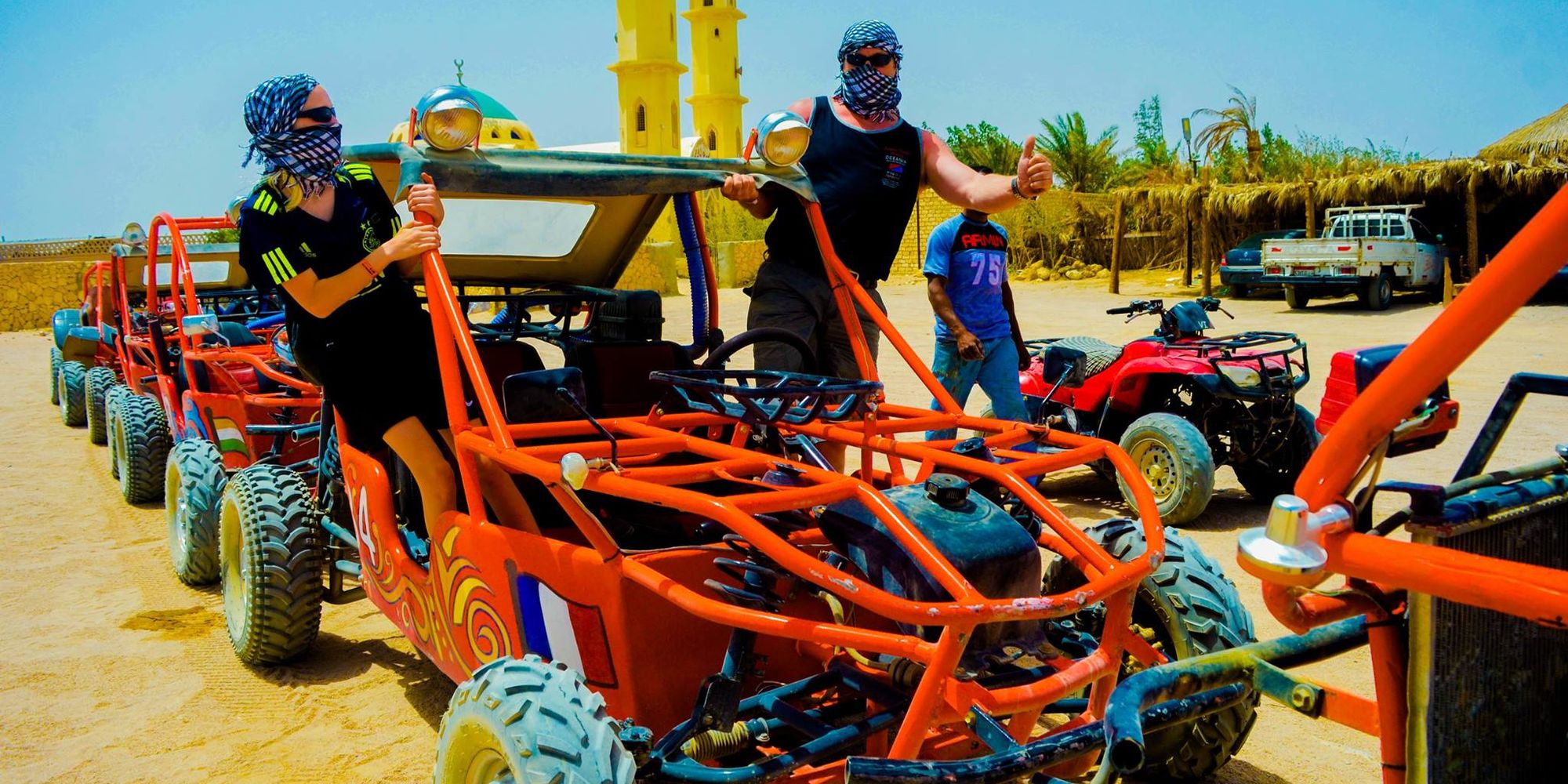 Mega Desert Safari in Hurghada » Spider Buggy, Quad Biking