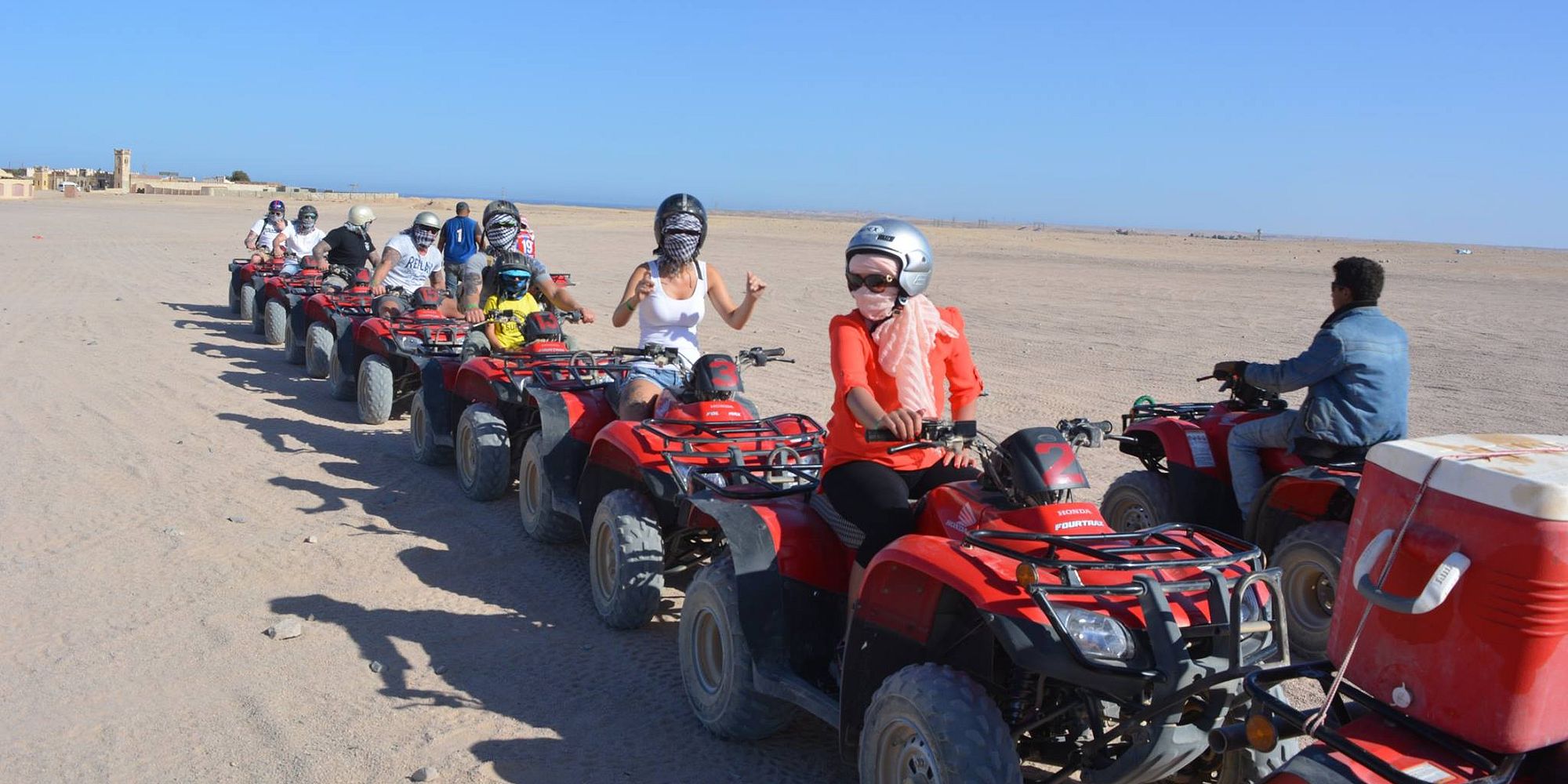 El Gouna Quad Bike Safari, Bedouin Village & Barbecue Dinner