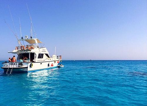 Didžiojo žaidimo žvejyba iš Sahl Hasheesh: žvejybos valtis - privati jachtų chartija 