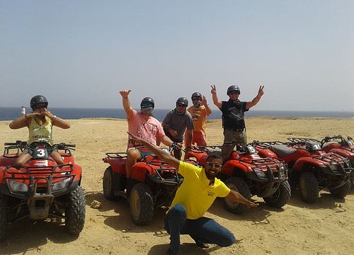 Quad Ciclism pe plajă de la Safaga - Excursie privată de-a lungul mării și în deșert 