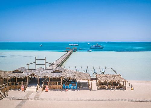 Excursie de o zi întreagă de snorkeling pe insula Orange Bay de la Golful Makadi 