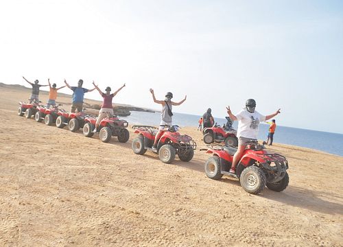Quad Biking on the Beach from Soma Bay - Private trip along the Sea & in the desert