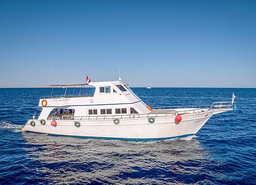 VIP kelionė laivu iš Safaga: Privati kelionė į salą ir nardymas su nuotykiais 