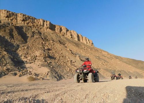 Quad Bike Safari, Bedouin Village and Barbecue Dinner from Soma Bay