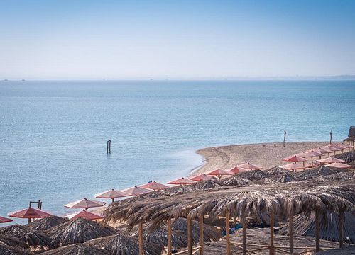 Oranžinės įlankos salos visos dienos snorkelingo kelionė iš El Gouna 