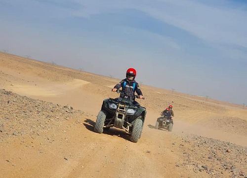 Private 3-Hour Morning Desert Quad Bike Safari from Marsa Alam
